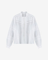 metina cotton voile top